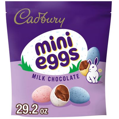 CADBURY MINI EGGS Milk Chocolate, Easter Candy Bag, 29.2 oz