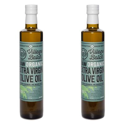 VILLAGE BATCH - AWARD WINNERS - KORONEIKI OLIVE OIL Greek Olive Oil ORGANIC COLD PRESSED OLIVE OIL Extra Virgin Olive Oil High In Polyphenols - Aceite De Oliva Extra Virgen - Olive Oil for Cooking Oil