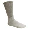 3 Pairs Gray Diabetic Crew Socks Circulatory Health Cotton Loose Fit Top (9-11 (Shoe size 4-10)) view 3
