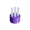 Znet3D round Eye Drop Vial Stand  Convenient, Upright Storage for Seven Vials  keep track of your daily usage. (Purple) view 2