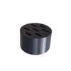 Znet3D round Eye Drop Vial Stand  Convenient, Upright Storage for Seven Vials  keep track of your daily usage. (Black) view 3