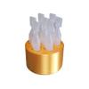 Znet3D Round Eye Drop Vial Stand  Convenient, Upright Storage for Seven Vials  Keep Track of Your Daily Usage. (Gold) view 1