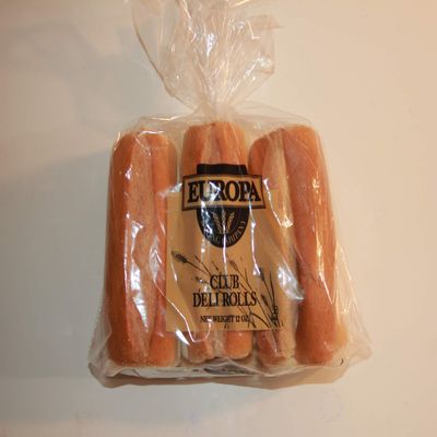 Europa Club Deli Rolls 12 Oz 6 Pieces (Pack of 2)