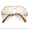 Habib Boys Girls Aviator Blue Light Blocking Glasses Gaming Computer UV 100% (Gold) view 2