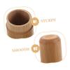 2pcs Toothbrush Storage Case Toothbrush Box Travel Toothbrush Case Cylinder Holders Toothbrush Tube Tooth Brush for Kids Cupping Tagine Toothbrushes Child Cosmetic Simple Bamboo view 3