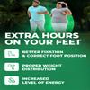 220+ lbs Plantar Fasciitis High Arch Support Insoles Men Women - Flat Feet Orthotic Inserts Standing All Day - Work Boot Shoe Insoles - Shoe Sole Flat Foot Heavy Men view 4