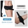 AGPTEK Elbow Brace for Tendonitis and Tennis Elbow 2 Pack, Tennis Golfers Elbow Support Arm Band Pain Relief Elbow Wrap Weightlifting Elbow Strap with Compression Pad for Men & Women, Grey view 2