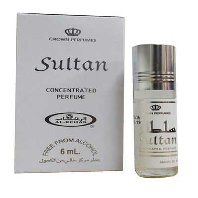 Al Rehab Sultan Concentrated Roll-on Attar Perfume for men 6ml