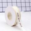 1 Inch Beige Chiffon Valentines Ribbon, Just for You Ribbon for Gift Wrapping, Holiday Party, Wedding Decorations, 22 Yards Gift Ribbon for Balloons, Sewing, and Floral DIY Decor view 2