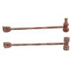 Healifty 2pcs Dual-use Massage Hammer Ergonomic Back Scratcher for Itch Relief and Relaxation Crafted from Wood for Relief and Circulation view 1