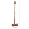 Healifty 2pcs Dual-use Massage Hammer Ergonomic Back Scratcher for Itch Relief and Relaxation Crafted from Wood for Relief and Circulation view 2