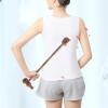 Healifty 2pcs Dual-use Massage Hammer Ergonomic Back Scratcher for Itch Relief and Relaxation Crafted from Wood for Relief and Circulation view 3