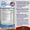 Prostate Support Formula for Men - Saw Palmetto, Plant Sterol, 33 Herbs, Bladder Control Pills to Reduce Frequent Urination & DHT Blocker to Prevent Hair Loss | Prostate Supplement | 90 Capsules view 2