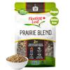 1 Pack x 14 ounces Prairie Blend, Brown Rice, Wild Rice, Hulled Millet, and Sprouted French Lentils and Quinoa, Non Gluten, Non-Gmo, Kosher and Vegan - Floating Leaf view 1