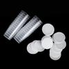 Goeielewe 20PCS Plastic Medicine Cups with Lids, 30ML Clear Reusable Graduated Cups Transparent Scale Measuring Cups, Measure Container for Mixed Pills, Liquid Medication view 4