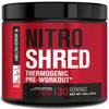 Jacked Factory NITROSURGE Shred Pre Workout Supplement - Energy Booster, Instant Strength Gains, Sharp Focus, Powerful Pumps - Nitric Oxide Booster & PreWorkout Powder - 30Sv, Black Cherry view 1