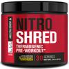 Jacked Factory NITROSURGE Shred Pre Workout Supplement - Energy Booster, Instant Strength Gains, Sharp Focus, Powerful Pumps - Nitric Oxide Booster & PreWorkout Powder - 30Sv, Blueberry Lemonade view 1