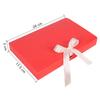 10Pcs Rectangle Presents Boxes Paperboard Present Packaging Box with Ribbon Bowknot Bracelet Necklace Shirt Lingerie Wrapping Box for Valentine Day Birthday Wedding Anniversary Bridal Shower Party view 2