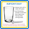 Clear DysphagiAide Thickener Powder - 180 Servings - Liquid and Drink Thickener for Dysphagia, (Nectar Thick Consistency and Honey Thick Consistency), Pack of 1 view 3