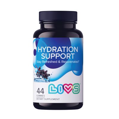LIVS Electrolyte Gummies for Hydration Support & Post Workout Recovery | Electrolyte Supplement with Calcium, Magnesium, Sodium, Potassium, Zinc | Vegan, Gluten Free | Elderberry Flavor  44 Count