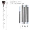 Midoneat Gray Ostrich Feather Duster with 71Inch Pole,Extendable Microfiber Duster for Home Cleaning view 2