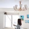 Midoneat Gray Ostrich Feather Duster with 71Inch Pole,Extendable Microfiber Duster for Home Cleaning view 4