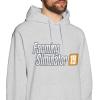 Farming Game Simulator Mens Ultimate Cotton Fashion Casual Pullover Hoodie Sweatshirt Gray view 2