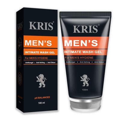 Kris Mens Intimate Wash Gel - Hygiene Wash for Men(100 ml)