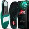 220+ lbs Plantar Fasciitis High Arch Support Insoles Men Women - Flat Feet Orthotic Inserts Standing All Day - Work Boot Shoe Insoles - Shoe Sole Flat Foot Heavy Men view 1