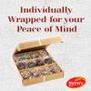 Mini Cupcakes [12 Count] Topped with Rainbow Sprinkles | Birthday Food Gifts for Your Mom, Dad, Grandkid |Fresh Vanilla Cupcakes Individually Wrapped | Kosher, Nut Free & Dairy Free | Sterns Bakery view 2
