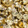 1lb Gold Hershey Kisses with Almonds (Approx. 100 pcs) - 50th Anniversary Candy view 1