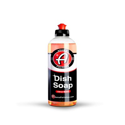 Adam's Polishes Dish Soap - Works Great on Dishes, Glasses, Utensils, Pots & Pans (Citrus, 16 fl. oz)