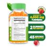 Lifeable Turmeric Curcumin and Ginger for Kids  with Black Pepper Extract  2000mg  Great Tasting Natural Flavor Gummy Supplement  Gluten Free Vegetarian Chewable  90 Gummies view 2