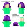 Angry Mama Microwave Oven Steam Cleaner, Angry Mom Microwave Cleaner, Just Add Vinegar and Water, Cut Cleaning Time by Half (Green) view 2