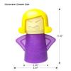 Aivwis Angry Mom Microwave Cleaner, Mad Mama Microwave Steam Cleaner, Just Add Vinegar and Water, Easily Cleans the Crud in Minutes (Purple) view 4