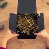 15 Pcs Black Gift Boxes, 6 x 6 x 6" Kraft Paper Cardboard Boxes - Perfect for Parties, Weddings, Birthdays, Christmas & Crafting view 3
