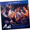Silicone Sleeping Earplugs Noise Reduction for Travel Concerts Study Work view 2