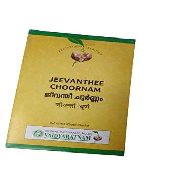 Vaidyaratnam Jeevanthee Choornam 100 g (Pack Of 2) Ayurvedic herbal products, Ayurveda Organic products