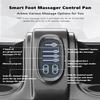 ARLIME Shiatsu Foot Massager with Remote, 4 Modes Deep Kneading Rolling, Leg Ankle & Calf and Feet Massage for Neuropathy, Pain Relief, Plantar Fasciitis, Blood Circulation, Gray view 2