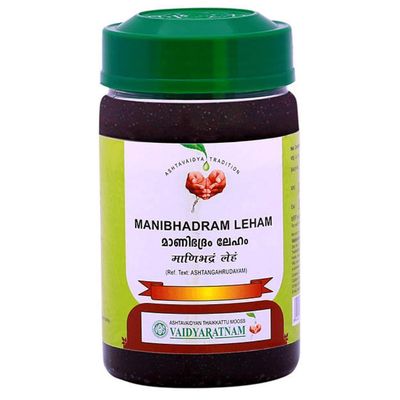 Vaidyaratnam Manibhadram Leham 250 g (Pack Of 3) Ayurvedic herbal products, Ayurvedic Organic products, Vaidyaratnam Products