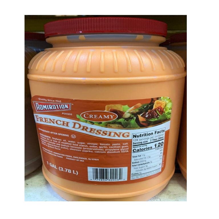 Admiration French Dressing 1 gallon