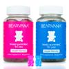 BEARVANA Top & Peach Support Combo Pack Multivitamin Gummies for Women | Includes Herbal Extracts & Essential Vitamins | Berry Flavor | 2-Pack (120 Gummies) view 1