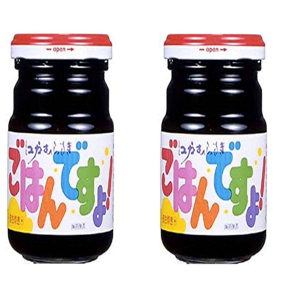 Momoya Laver Boiled in Soy Sauce (nori-no-tsukudani) 'Gohan-desuyo!' Medium Bottle 5.11 oz (2 Pack)