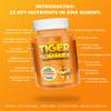 All-in-One Kids Multivitamin by Tiger Gummies - 22 Immunity & All Natural Vegan Ingredients. (1 Pack, 60 Count, 22 Vitamins in one Gummy, for Ages 4-18) view 2