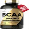 Carlyle BCAA Capsules | 2000mg | 400 Powder Pills | Amino Acids Supplement Blend | for Women and Men | with L-Isoleucine, L-Leucine, L-Valine | Non-GMO and Gluten Free view 1