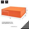 OBMMIRAO Upgrade 5PCS 13x9x4 Inch Orange Hard Large Gift Box with Lid, Foldable Magnetic Gift Boxes,Groomsman Box bridesmaid proposal box, Reusable Gift Boxes for Clothes view 4