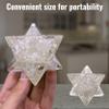 Amazing Gemstone 1 Pcs Clear Quartz Large Crystal Orgone Merkaba Star for Reiki Healing Meditation and Crystal Grid (Sharpest Edges) view 4