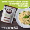 Palmini Rice | Low-Carb, Low-Calorie Hearts of Palm Rice | Keto, Gluten Free, Vegan, Non-GMO, Healthy | As seen on Shark Tank | (12 Ounces Pouches - Pack of 3) view 3