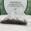 Herbal Hibiscus IdiosyncraTEAS Herbal Tea. 10 BIODEGRADABLE Pyramid Sachets. IdiosyncraTEAS offers a RESEALABLE convenient pouch. view 2
