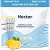 Nectar Hydration Packets - Electrolytes Powder Packets - No Sugar or Calories - Organic Fruit Liquid Daily IV Hydrate Packets for Dehydration Relief and Rapid Rehydration (Lemon 18 Pack) view 1